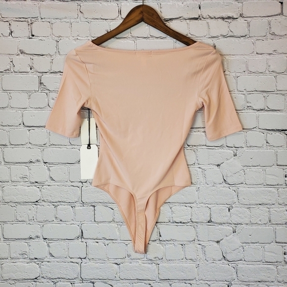 LEITH Sweetheart Neck Bodysuit NWT Multiple sizes - Picture 7 of 9